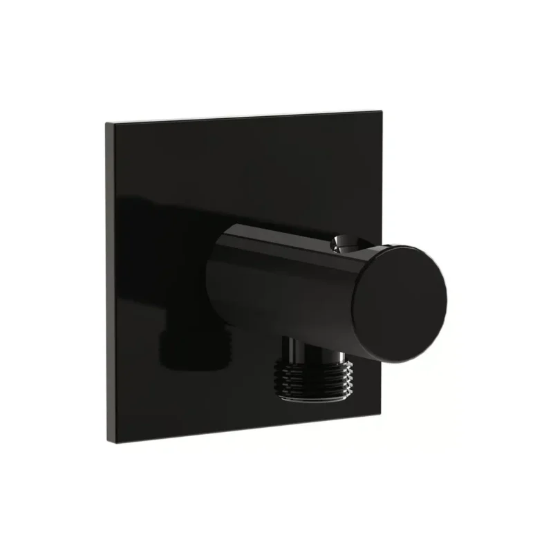 Vitra Suit Ankastre El Duşu Çıkışı Parlak Siyah