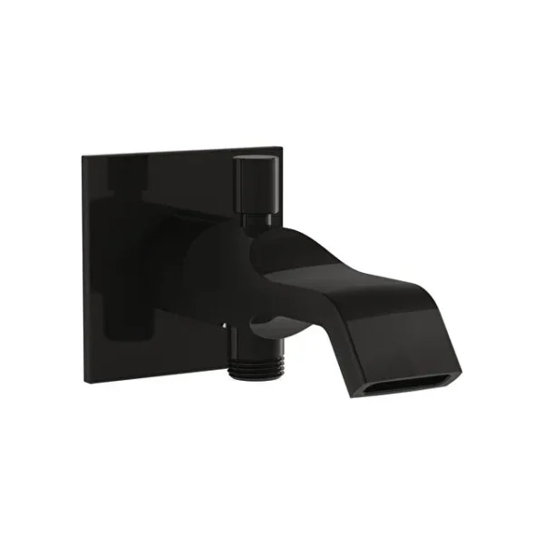 Vitra Suit El Duşu Çıkışlı Çıkış Ucu Parlak Siyah