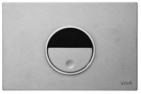 Vitra Temassız Kumanda Paneli, Fırçalanmış Yüzey Mat Krom