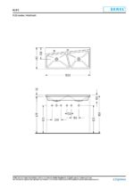 Eca Serel 4Life Çıft Hazneli Lavabo Batarya Delikli 48x100 - Görsel 2