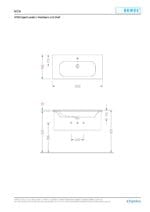 Eca Serel Nita Etajerli Lavabo 48x100 - Görsel 2