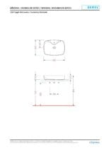 Eca Serel Tezgah Üstü Lavabo 44x60 - Görsel 2