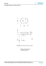 Eca Serel Sapphire Tezgah Üstü Lavabo Soldan Delikli 35x50 - Görsel 2