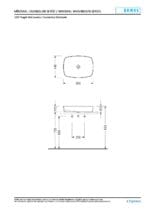 Eca Serel Tezgah Üstü Lavabo 44x60 - Görsel 2