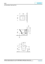 Eca Serel Nita Köşeli Kanalsız Asma Klozet 52x35 - Görsel 2