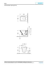 Eca Serel Nita Köşeli Kanalsız Asma Klozet 52x35.5 - Görsel 2