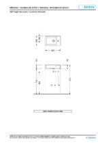 Eca Serel Tezgah Üstü Dikdörtgen Lavabo 28x45 - Görsel 2