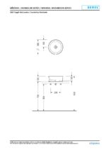 Eca Serel Yuvarlak Çanak Lavabo 36Ø - Görsel 2