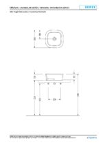 Eca Serel Kare Çanak Lavabo 36x36 - Görsel 2