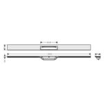 Hansgrohe Linear Krom Duvara Montaj 120 Cm Duş Kanalı - Görsel 2