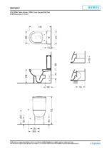 Eca Serel Friendly Duvara Tam Dayalı Universal Klozet Set 6726+6748 - Görsel 2