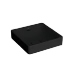 Vitra Metropole Çanak Lavabo Kare, 40x40 cm Armatür Deliksiz, Su Taşma Delikli, Mat Siyah