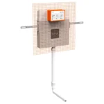 Vitra V- Fix Gömme Rezervuar seti, helataşları için panel dahil (768-1700-01+740-2380) - Görsel 4