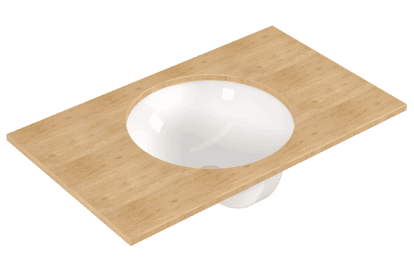 Eca Serel Smart Tezgah Altı Daıresel Lavabo 40.5Ø