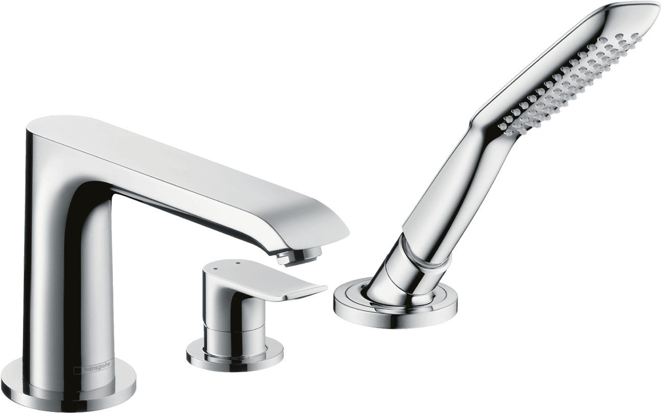 154__hpa00528_tif.png Hansgrohe Metris Krom Banyo Bataryası 31190000 - Görsel 1