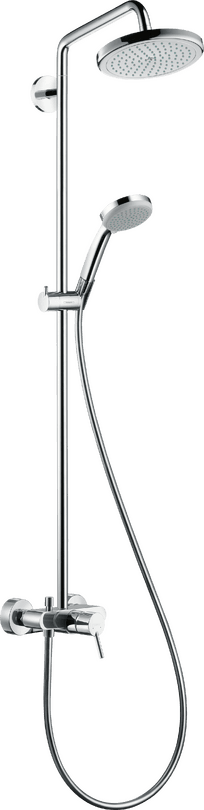 154__hpa00784_tif.png HansGrohe Croma 220 1jet Bataryalı Duş Kolonu - Görsel 1