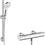 Hansgrohe Crometta Krom Beyaz Duşa kabin Seti 27812400