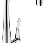 HansGrohe Metris Select M71 320 Çekilebilir El Duşlu 1jet Gagalı Eviye Bataryası