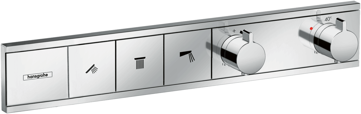 154__hpr01909_tif.png Hansgrohe RainSelect Krom Ankastre Banyo Bataryası 15381000 - Görsel 1