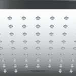 Hansgrohe Vernis Shape Tepe duşu 230 Krom 26094000