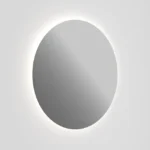 Kale Zero 2.0 Füme Yuvarlak Ayna 80 cm (Aydınlatmalı)