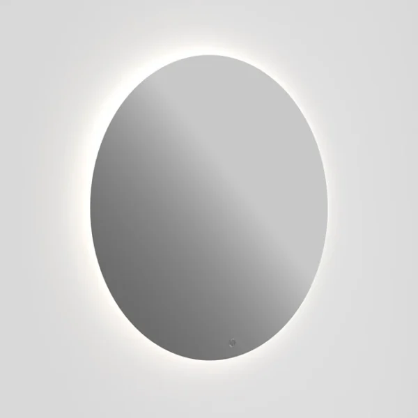 Kale Zero 2.0 Füme Yuvarlak Ayna 80 cm (Aydınlatmalı)