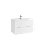Kale Zeta 80 cm Set Mat Beyaz (Lavabo Dahil)