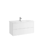 Kale Zeta 100 cm Set Mat Beyaz (Lavabo Dahil)