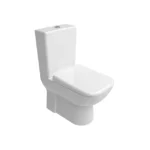 Kale Optimum Köşeli Smart Duvara Sıfır Klozet + Alttan Girişli Rezervuar