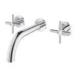 Grohe Atrio 3 Delikli Duvardan Ankastre Lavabo Bataryası (Sıva Üstü Grubu) - Görsel 2