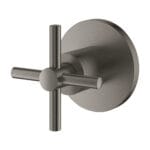 Grohe Atrio Ankastre Stop Valf (Sıva Üstü Grubu), Fırçalı Sert Grafit - Görsel 2