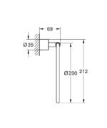 Grohe Atrio Halka Havluluk - Görsel 3