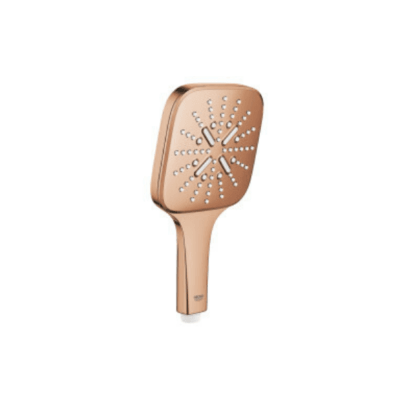 Grohe RainShower SmartActive 130 Cube El Duşu, 3 Akışlı, Bakır