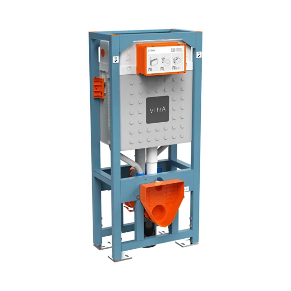 Vitra Asma klozetler için alçıpan duvar içi (yere montaj) sırt sırta uygulama, 3/6 L