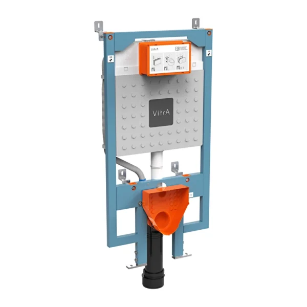 Vitra Asma klozetler için duvara montaj alçıpan uygulama, 2,5/4 L