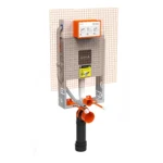 Vitra Asma klozetler için metal ayaksız, 2,5/4 L