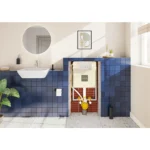 Vitra Asma klozetler için metal ayaksız, 3/6 L - Görsel 4