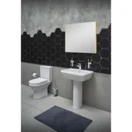 Vitra Integra Takım Klozet Rim-ex, Arkası Açık, 62 cm Taharet Borulu, Beyaz - Görsel 3