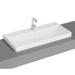 Vitra Metropole Çanak Lavabo 100x47 cm Tek Armatür Delikli, Su Taşma Deliksiz, Beyaz