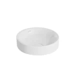 Vitra Metropole Çanak Lavabo Yuvarlak, 40x40 cm Armatür Deliksiz, Su Taşma Deliksiz, Beyaz