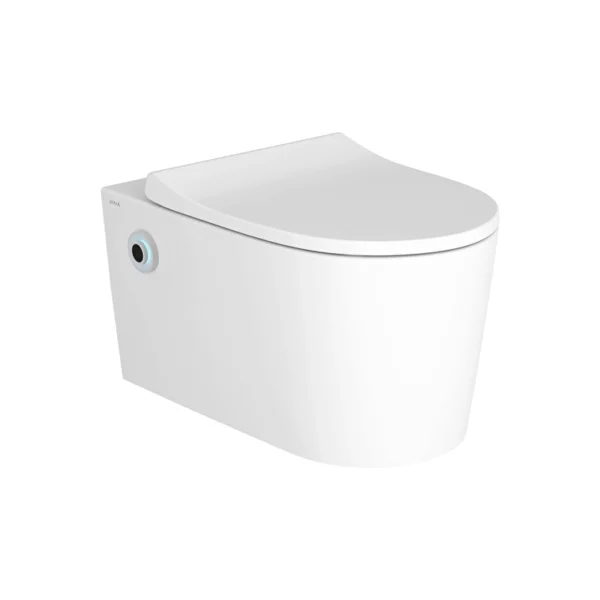 Vitra Nest Asma Klozet QuantumFlush, Gizli Montajlı, 57 cm Temassız, Taharet Borulu, Taharet Borusu Girişi Sıva Altı Uygulamalı, Clean, Beyaz