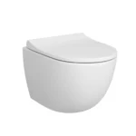 Vitra Sento Asma Klozet Rim-ex, Gizli Montajlı, Kompakt, 50 cm Taharet Borulu, Taharet Borusu Girişi Sıva Altı Uygulamalı, Beyaz