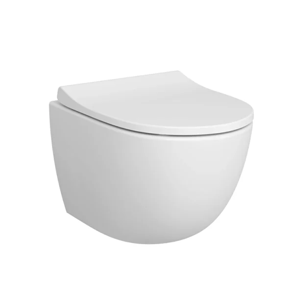 Vitra Sento Asma Klozet Rim-ex, Gizli Montajlı, Kompakt, 50 cm Taharet Borulu, Taharet Borusu Girişi Sıva Altı Uygulamalı, Beyaz