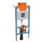Vitra Unity, asma klozetler için, alçıpan uygulama, 98 cm, 3/6L - Görsel 5