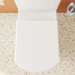 Vitra Valarte Takım Klozet Arkası Açık, 70 cm Taharet Borulu, Beyaz - Görsel 4