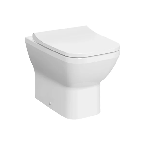 Vitra Zentrum Yerden Klozet SmoothFlush, Duvara Tam Dayalı Taharet Borulu, Beyaz