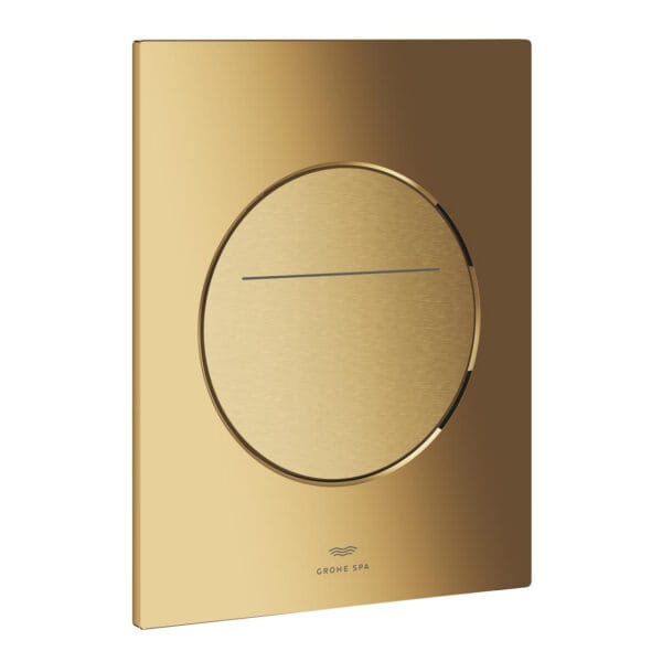 Grohe Grohe Arena Aqua Tiles Flush Plate With Silk Motion Technology, Cool Sunrise
