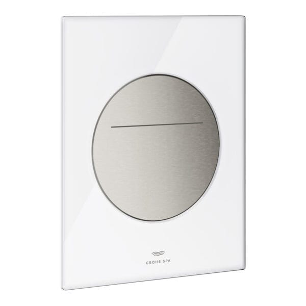 Grohe Grohe Arena Aqua Tiles Flush Plate With Silk Motion Technology, Ay Beyazı