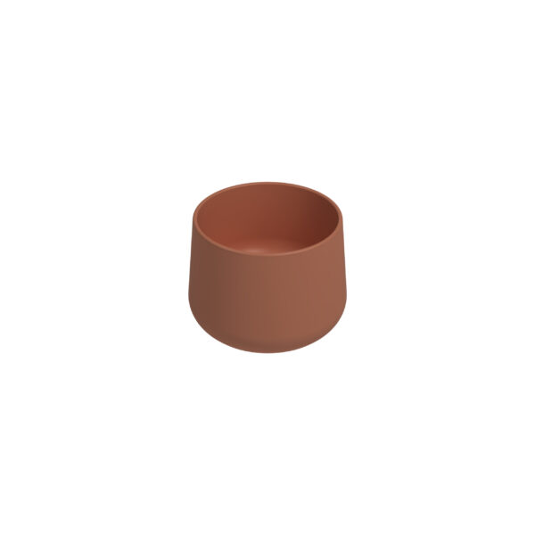 Isvea Allegro Tezgah Üstü Monoblok Lavabo 42 cm, Terracotta