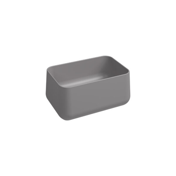 Isvea Allegro Tezgah Üstü Monoblok Lavabo 60 cm, Taş Gri